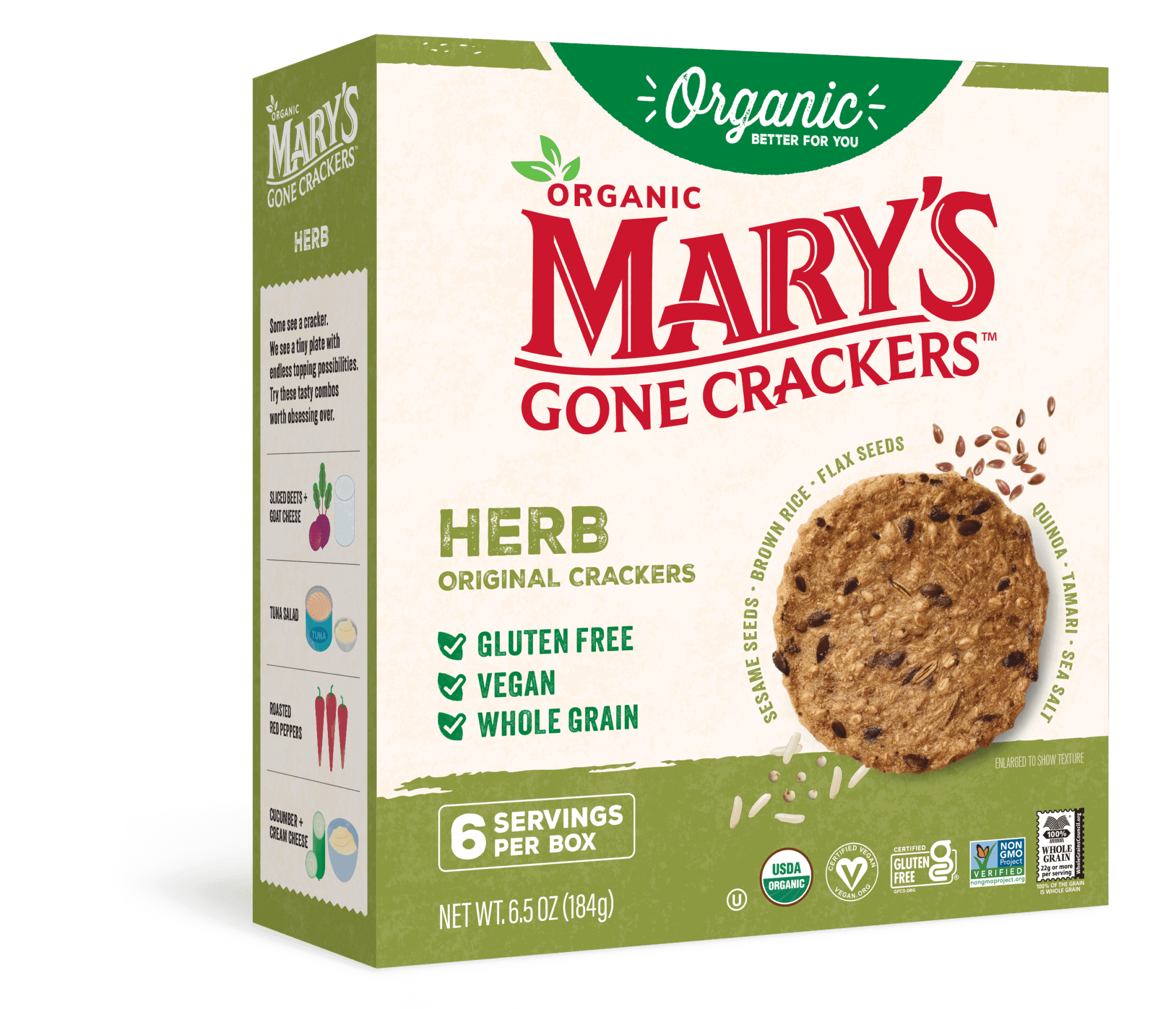 716 - HERB CRACKERS 6/6.5 Oz.