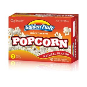 1194 - Microwave Natural Popcorn 12/3x3 oz