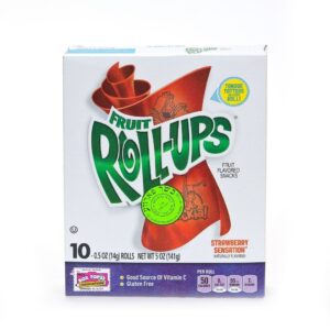 5002 - FRUIT ROLL/STRAWBERRY SENSATION 10/5oz