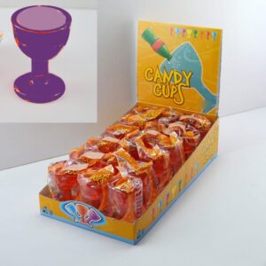 4219 - CANDY CUPS/GRAPE 18/45gr