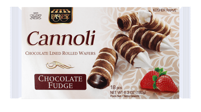 1075 - CANOLLI CHOC FUDGE 12/6.3 Oz.