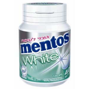 4845 - WHITE SPEARMINT 40pc 6/2.1oz