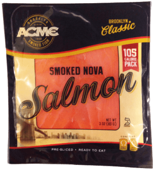 7000 - SMOKED NOVA SALMON 12/3 Oz