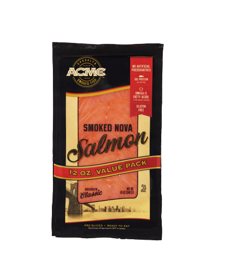 7002 - SMOKED NOVA SALMON 12/12 Oz