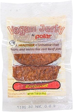 355 - B.B.Q.VEGAN JERKY 12/1 oz.