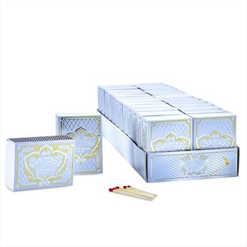 6215 - MINI SHABOSS MATCHES 100 CTS GOLD SILVER 12/24