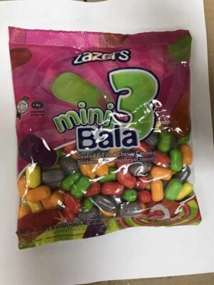 3187 - MINI 3 BALA ASSORTED FLV 12/454 Gr