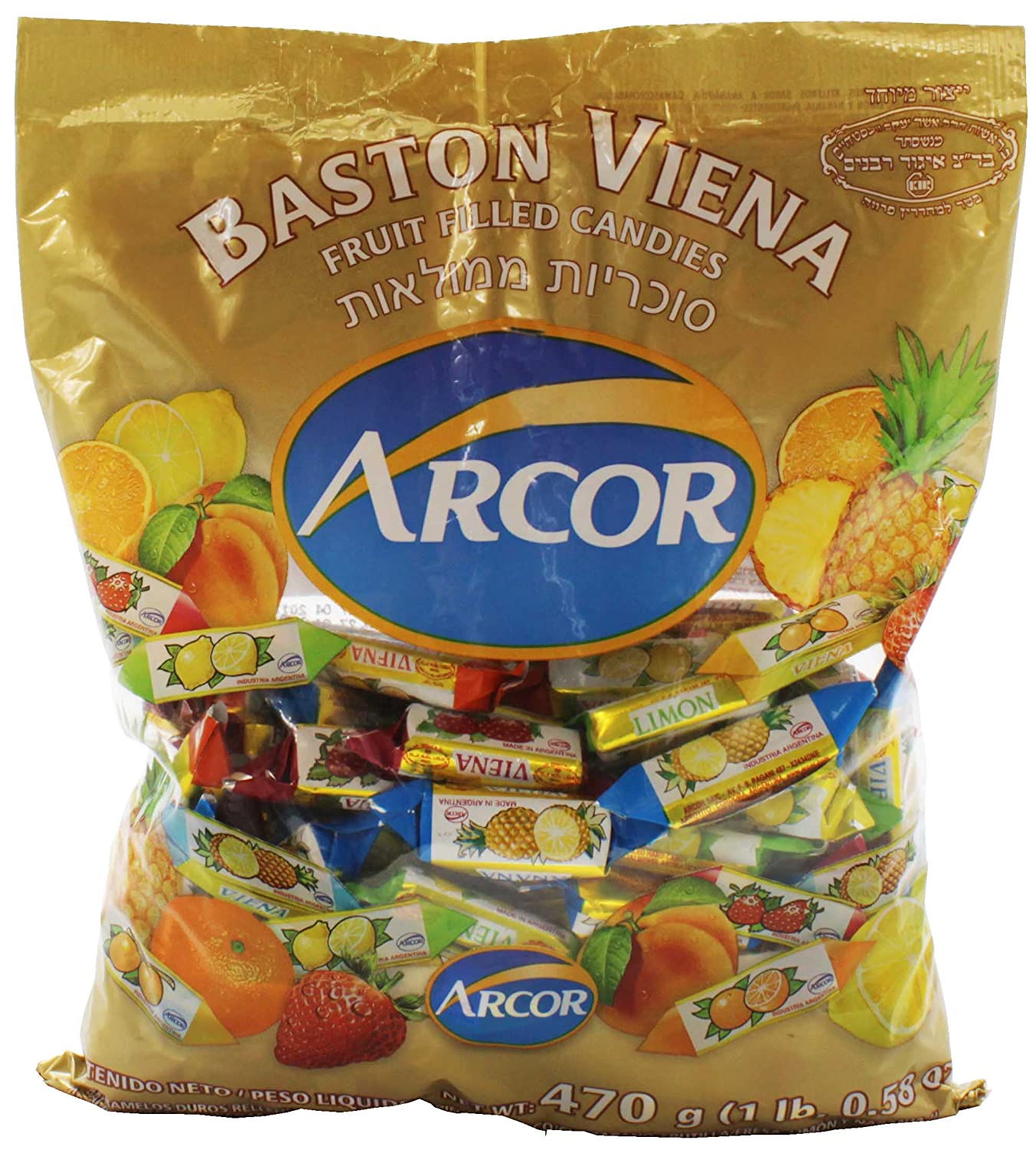 3199 - VIENA FRUIT CANDY 12/470 Gr