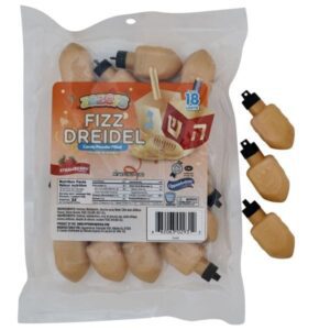 3200 - FIZZ DREIDEL GOLD STRAWBERRY FLV 12/18/3.8 Oz