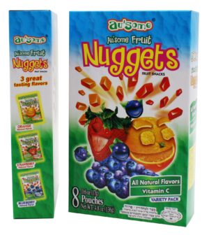 3382 - FRUIT JUICE NUGGETS FAMILY PACK 12/120 Gr