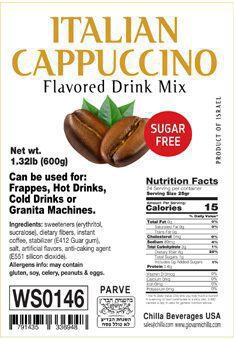 3706 - S/F ICED CAPPUCCINO 12/600G