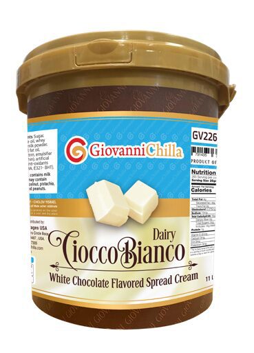 3744 - CIOCCO BIANCO WHITE CHOC DAIRY 2/5KG
