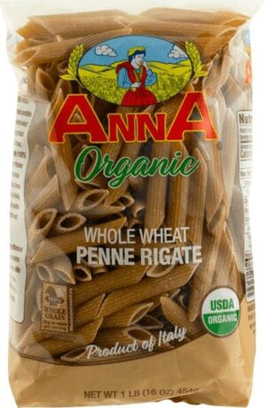 024 - WHOLE WHEAT PENNE RIGATE 12/1 lb