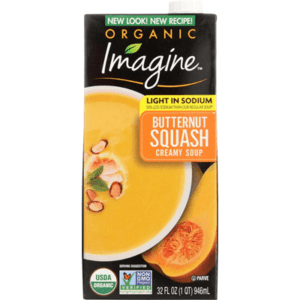 2130 - L-SOD BUTTERNUT SQUASH CREAMY SOUP 12/32 Oz