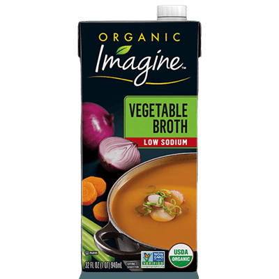 2127 - LOW SODIUM VEGETABLE BROTH 12/32 Oz