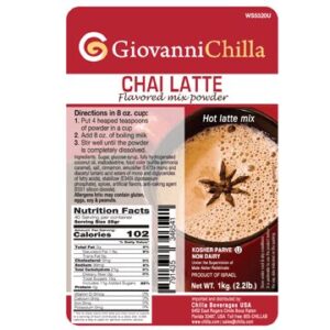 3712 - CHAI TEA 10/2.2 LB BAGS