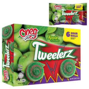 4961 - TWEELERZ SOUR ROLLS APPLE 12/5.29 Oz