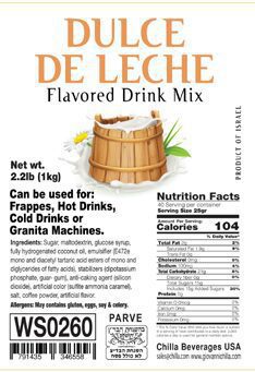 3717 - DULCE DE LECHE 10/2.2 LB BAGS