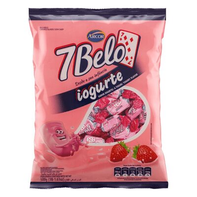 3207 - STRAWBERRY UOGURT TOFFEE 14/500 GR