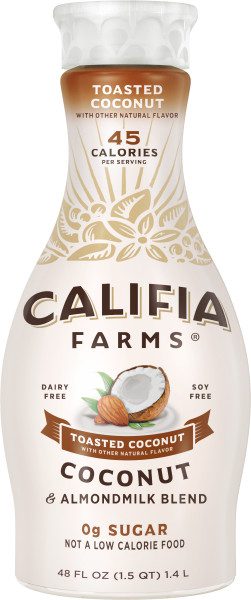 6402 - (48 Oz) TOASTED COCONUT, ALMONDMILK 6/48 Oz