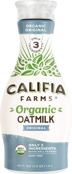 6407 - (48 Oz) ORGANIC OATMILK 6/48 Oz - CALIFIA