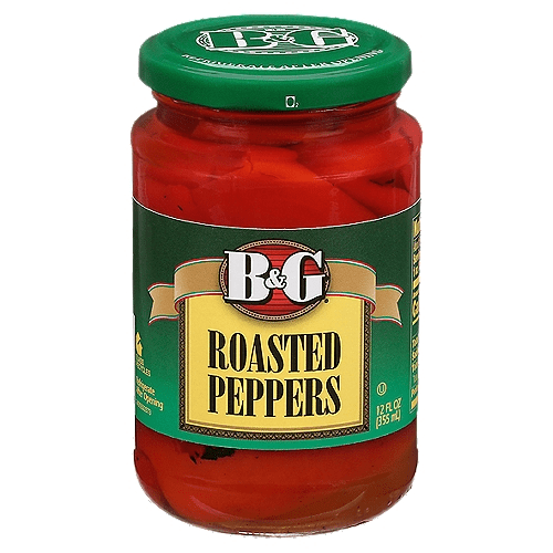 7394 - ROAST PEPPERS 12/12 Oz - B&G