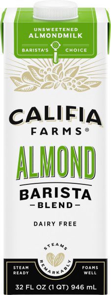6453 - (32 Oz) ALMOND UNSWEETENED, BARISTA BLEND 6/32 Oz