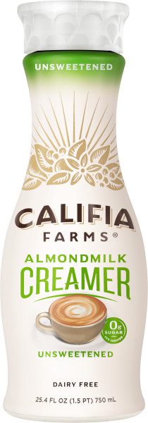 6436 - (25.4 Oz) UNSWEETENED ALMONDMILK, CREAMER 6/25.4 Oz