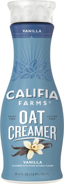 6432 - (25.4 Oz) OAT VANILLA, CREAMER 6/25.4 Oz - CALIFIA
