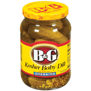 7390 - BABY GHERKINS 12/16 Oz - B&G