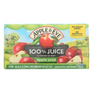7329 - APPLE JUICE 200 ML 5/8PK - APPLE & EVE