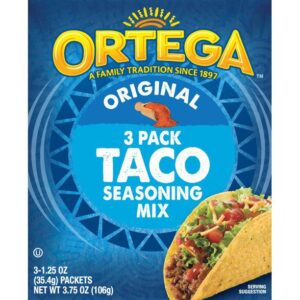 7895 - (3PK) TACO SEASONING MIX 12/3 Oz - ORTEGA