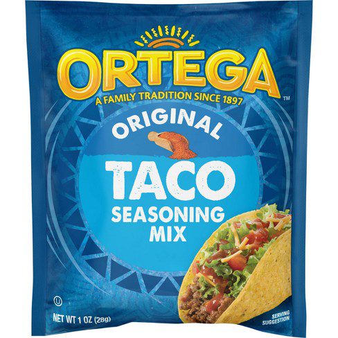 7894 - TACO SEASONING MIX 12/1 Oz - ORTEGA